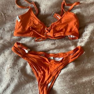 Rhythm orange bikini size small